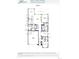 Floor plan layout for the first floor of the home at 9688 Winterset Cir, Littleton, CO 80125