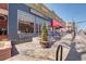 Commercial building with appealing entrance, showcasing large windows and charming details, creating an inviting atmosphere at 2845 Quitman St, Denver, CO 80212