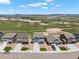 Aerial view of neighborhood with homes at 15866 Little Bluestem Rd, Monument, CO 80132