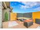 Picturesque patio featuring stylish outdoor furniture and privacy creating a serene retreat at 11865 Barrentine Loop, Parker, CO 80138