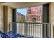 Comfortable balcony view of the neighborhood at 1700 Bassett St # 101, Denver, CO 80202