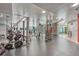 Spacious fitness center with weightlifting equipment and ample workout space at 1700 Bassett St # 101, Denver, CO 80202
