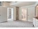 Bright bedroom with walk-in closet and ensuite bathroom at 1700 Bassett St # 101, Denver, CO 80202