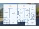 Detailed floorplan showcasing the layout, room dimensions, and balcony spaces of this condo unit at 4800 E Hale Pkwy # 802N, Denver, CO 80220