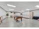 Spacious game room with a classic pool table and ample space for entertainment at 4800 E Hale Pkwy # 802N, Denver, CO 80220