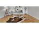 Bright office space with wood floors and decorative furnishings at 4800 E Hale Pkwy # 802N, Denver, CO 80220
