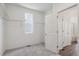 Walk-in closet featuring vinyl flooring and wire shelving at 13392 E 110Th Way, Commerce City, CO 80022