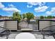 Outdoor balcony featuring modern furniture at 3520 W Conejos Pl # 14, Denver, CO 80204