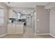 Spacious kitchen with lots of cabinet space connects to the main living area at 6621 S Cherry Way, Centennial, CO 80121