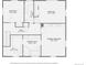 Upstairs floor plan shows bedroom and primary bedroom suite layout with bathroom and WIC measurements at 10130 E Powers Ave, Greenwood Village, CO 80111