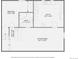 Basement floor plan shows a bedroom, bathroom, utility room, wet bar and a sitting room at 10130 E Powers Ave, Greenwood Village, CO 80111