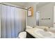 Full bathroom with a shower and modern vanity at 13271 Holly St # B, Thornton, CO 80241