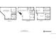 Detailed floorplan of the home's basement, main floor, and upstairs layout at 13271 Holly St # B, Thornton, CO 80241