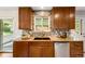 Kitchen features granite countertops, stainless steel appliances, and eat in space at 9325 Meade St, Westminster, CO 80031