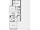 Second floor plan showcasing bedrooms, bathrooms, and laundry at 2079 Generations Aly, Brighton, CO 80601