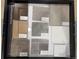 Selection of interior finishes featuring cabinets, flooring, carpet, wall tile, and countertops at 2079 Generations Aly, Brighton, CO 80601