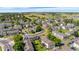 Aerial view of a residential community with well-maintained landscaping at 10819 Summerset Way, Parker, CO 80138