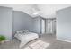 Spacious bedroom with vaulted ceilings, and access to an ensuite bathroom at 10819 Summerset Way, Parker, CO 80138
