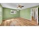 Bright bedroom with wood flooring and a window at 2211 Sherman St, Longmont, CO 80501