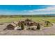 Beautiful stone home with a circular driveway situated on a spacious lot with mountain views at 15958 Shadow Mountain Ranch Rd, Larkspur, CO 80118