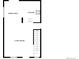 Floor plan showcasing the layout of the kitchen, dining area and living room on the main level at 10699 Butte Dr, Longmont, CO 80504
