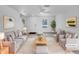 Bright living room features stylish furniture and decor with lots of natural light at 10699 Butte Dr, Longmont, CO 80504