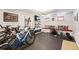 Finished basement transformed into a home gym with ample natural light at 615 N Williams St, Denver, CO 80218