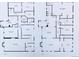 Detailed floor plan showcasing the layout of the home's two floors, highlighting rooms and dimensions at 615 N Williams St, Denver, CO 80218