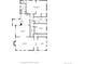 Detailed floor plan showcasing the layout, room dimensions, and spatial relationships within the home's design at 615 N Williams St, Denver, CO 80218