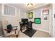 Dedicated home office with two monitors for productivity and comfort at 615 N Williams St, Denver, CO 80218