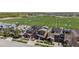 Stunning aerial view of homes near well-maintained sports fields in a vibrant community at 3734 Ridgeway St, Boulder, CO 80301