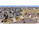 Gorgeous aerial view of the neighborhood with mountain views, perfect for families at 12659 Stone Creek Ct, Firestone, CO 80504
