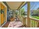 Relaxing front porch with comfortable seating, perfect for enjoying the outdoors in style and comfort at 3386 Beeler Ct, Denver, CO 80238