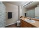 Simple bathroom with a shower and toilet at 12590 Prince Creek Dr, Parker, CO 80134