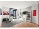 Bright home office with large windows, modern furnishings, and a city view, perfect for productive work sessions at 1901 Wazee St # 419, Denver, CO 80202