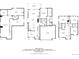 Composite floor plan of all three levels of the home, including dimensions at 22583 E Union Cir, Aurora, CO 80015