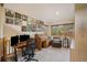 Loft office space with natural light, classic rolltop desk, and views of the outdoors at 31755 Ponderosa Way, Evergreen, CO 80439