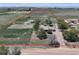 Expansive aerial view of the property, showcasing its boundaries and surrounding landscape at 2091 Tate Ave, Fort Lupton, CO 80621