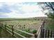 Large fenced backyard on this property offering space and privacy at 2091 Tate Ave, Fort Lupton, CO 80621