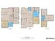 Detailed floor plan displaying the layout of the home, including room dimensions and square footage at 14191 W Amherst Ave, Lakewood, CO 80228