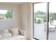 Picturesque view from the balcony, overlooking a lake and lush greenery at 1647 N Osceola St, Denver, CO 80204