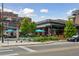 Outdoor patio seating at a neighborhood restaurant at 1647 N Osceola St, Denver, CO 80204