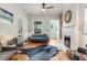Inviting living room features modern furnishings and access to other rooms at 3953 Tejon St, Denver, CO 80211