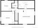 Basement floor plan featuring a recreation room, bedroom, storage, bath, and utility room at 4520 E 112Th Pl, Thornton, CO 80233