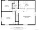 Basement floor plan featuring a recreation room, bedroom, storage, bath, and utility room at 4520 E 112Th Pl, Thornton, CO 80233