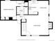Upper level floor plan including a primary bedroom, bath, kitchen, dining area, hall, and living room at 4520 E 112Th Pl, Thornton, CO 80233
