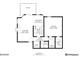 Detailed floor plan offering layout insights for a modern residence, optimizing space and functionality at 17595 E Mansfield Ave # 1331L, Aurora, CO 80013