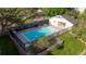 A refreshing pool is surrounded by lush landscaping, providing a serene outdoor space for relaxation and recreation at 17595 E Mansfield Ave # 1331L, Aurora, CO 80013