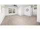 Spacious bedroom featuring a ceiling fan and ample natural light at 2410 Morningview Ln, Castle Rock, CO 80109