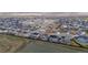 Aerial view of a residential neighborhood featuring well-maintained homes and landscaping at 14651 Dahlia Way, Thornton, CO 80602